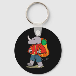 Porte-clés Rhinocéros Randonnée Hob