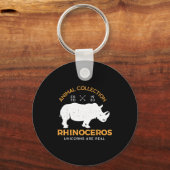 Porte-clés Rhinoceros Unicorns Are Real Funny Animal  (Recto)