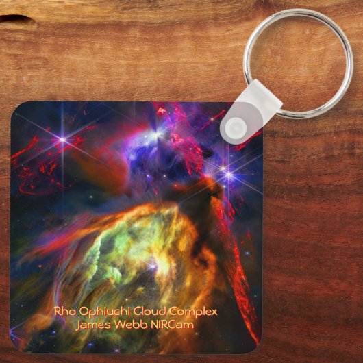 Porte-clés Rho Ophiuchi Cloud Complex - James Webb NIRCam (Verso)