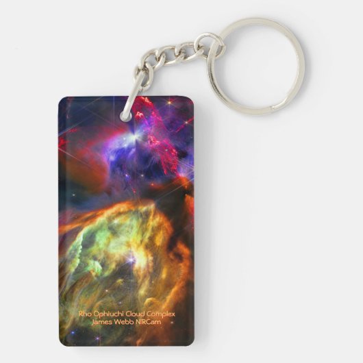 Porte-clés Rho Ophiuchi Cloud Complex - James Webb NIRCam (Dos)