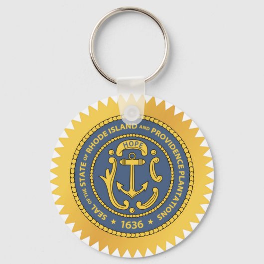 Porte-clés Rhode Island State Seal (Recto)