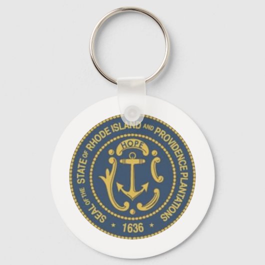 Porte-clés Rhode Island State Seal (Recto)