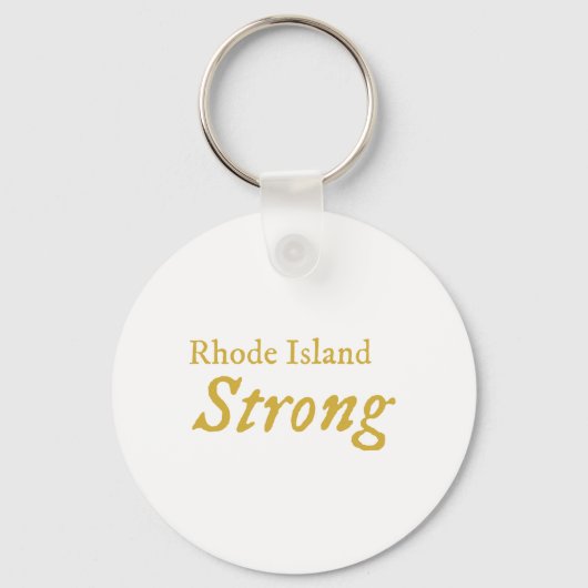 Porte-clés Rhode Island Strong (Recto)
