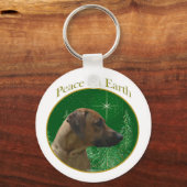 Porte-clés Rhodesian Ridgeback (Recto)