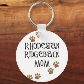 Porte-clés Rhodesian Ridgeback Maman (Recto)