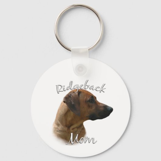 Porte-clés Rhodesian Ridgeback Maman 2 (Verso)