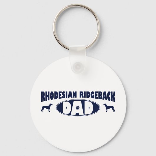 Porte-clés Rhodesian Ridgeback Papa (Recto)