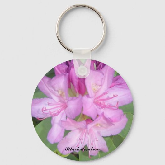 Porte-clés Rhododendron pourpre (Recto)