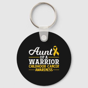 Porte-clés Ribbon Cancer Fighter Tunt Childhood Cancer Award