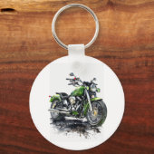 Porte-clés  Ride Forever – Motorcycle Keychain (Recto)