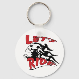 Porte-clés Ride le crâne