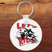 Porte-clés Ride le crâne (Recto)