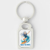 Porte-clés Ride the wave Nova keychains (Devant)