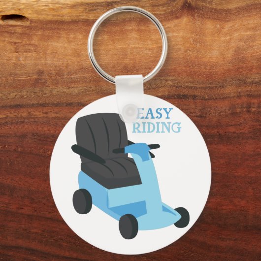 Porte-clés Riding Facile (Recto)