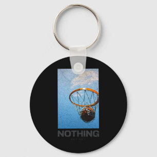 Porte-clés Rien D'Autre Que Net Basketball Minimaliste Hoop S