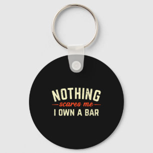 Porte-clés Rien ne m'est plus cher que mon bar, cadeau drôle
