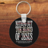 Porte-clés Rien que le sang de Jésus-Christ Bibe On (Recto)