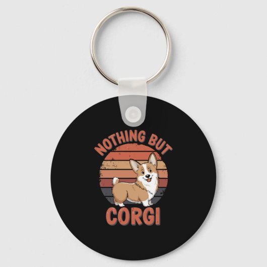 Porte-clés Rien qu'un Corgi (Recto)