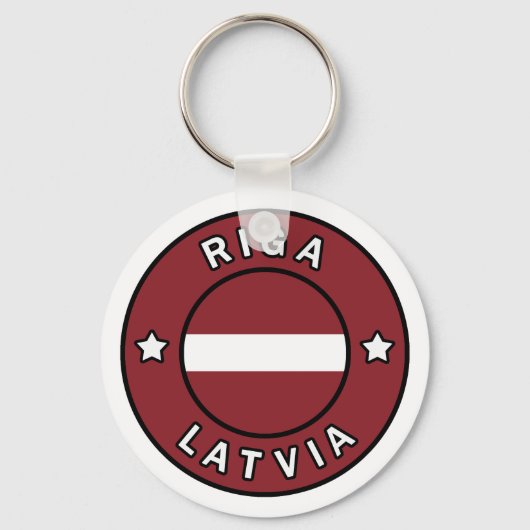 Porte-clés Riga Lettonie (Recto)