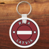 Porte-clés Riga Lettonie (Recto)