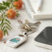 Porte-clés Rijeka Croatie Porte - clé métallique (Côté )