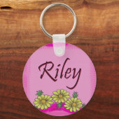 Porte-clés Riley Daisy (Recto)