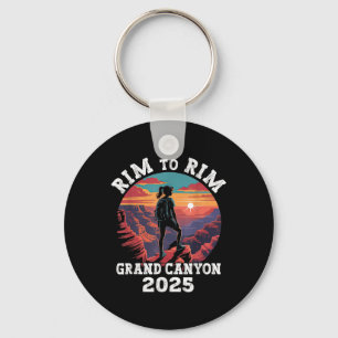Porte-clés Rim To North Rim Grand Canyon Parc National 2025 F