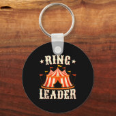 Porte-clés Ring Leader - Circus Lover Ringmaster Circus Party (Recto)