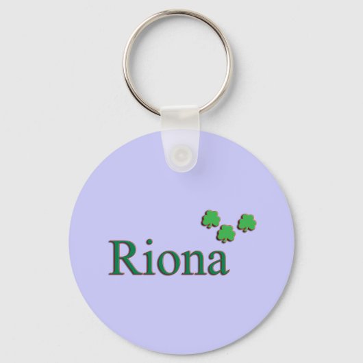 Porte-clés Riona Irish Girl (Recto)
