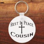 Porte-clés RIP Cousin (Recto)