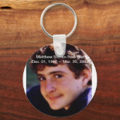 Porte-clés RIP Matthew Stephen Rodrigue (Recto)