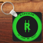 Porte-clés RipCoin - Clé à molette En Code Nous Faisons Confi (Recto)