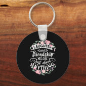 Porte-clés Rires Et Amitié (Recto)