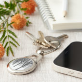 Porte-clés ris I side with trees (Côté )