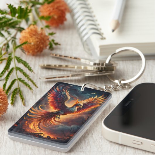Porte-clés Rising Phoenix (Devant droit)