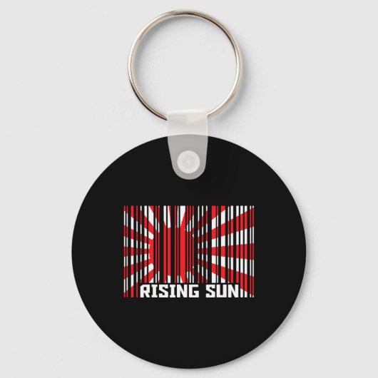 Porte-clés Rising Sun Karate Code (Recto)