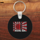 Porte-clés Rising Sun Karate Code (Recto)
