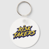 Porte-clés "Risk Takers" Graffiti Street Art (Recto)
