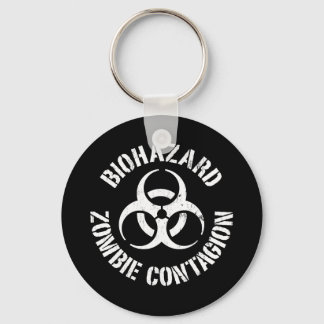 Porte-clés Risque biologique : Porte - clé de contamination z
