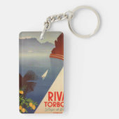 Porte-clés Riva Torbole, Lago di Garda (Dos)