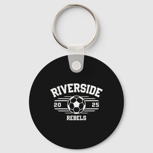 Porte-clés Riverside Rebels Soccer Ll 2025 (Recto)