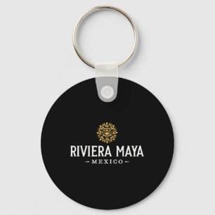 Porte-clés Riviera Maya Mexique Soleil de Vacances de Plage V