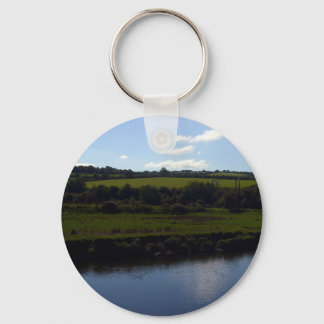 Porte-clés Rivière Cornish et campagne