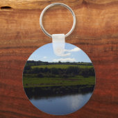 Porte-clés Rivière Cornish et campagne (Recto)