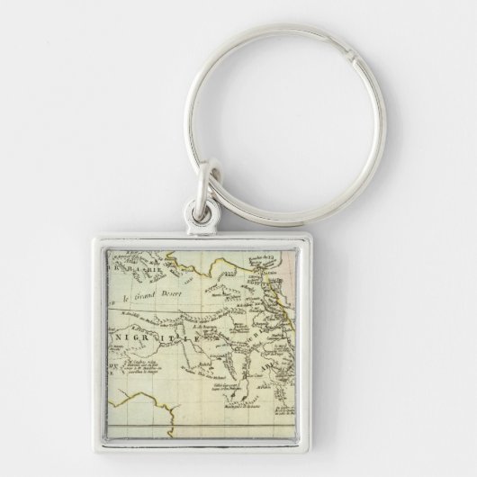 Porte-clés Rivière et montagnes d'Afrique (Devant)