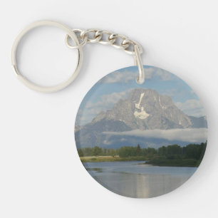 Porte-clés Rivière Jackson Hole dans le parc national de Gran