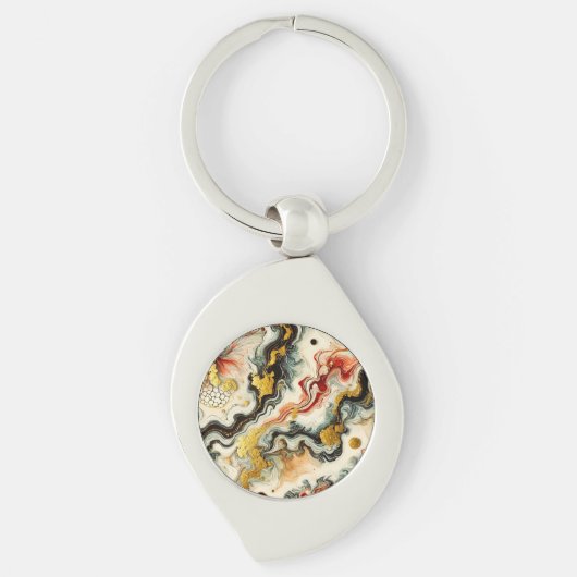 Porte-clés Rivières dorées (Devant)