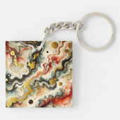 Porte-clés Rivières dorées (Dos)