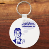 Porte-clés Riyah-Li Conçoit Des Infirmières (Recto)