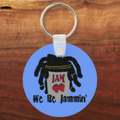 Porte-clés Riyah-Li Conçoit Nous Sommes Jammin' (Recto)